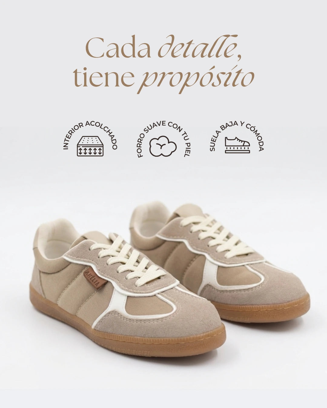 Tenis Aren Beige